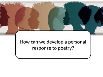 Year 9 poetry comparison