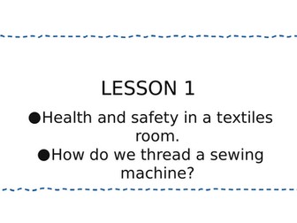 Stitch sample lesson for beginners