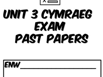 TGAU CYMRAEG Uned 3 Past Paper Booklet
