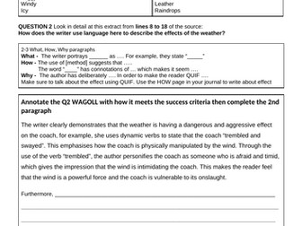 Walking Talking Mock Lang P1 Q1-4 Jamaica Inn