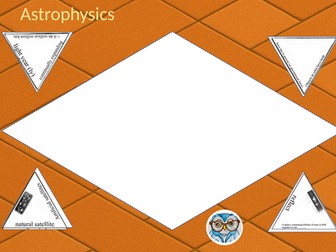 GCSE Astrophysics Computer Puzzle