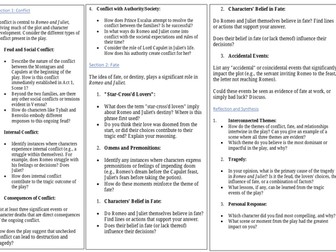 Romeo and Juliet Movie Question Sheet