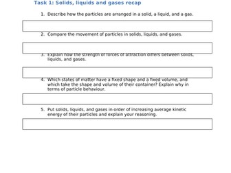 Phet Simulation - Ideal Gas Molecules - iGCSE Physics