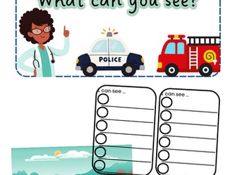 People who help us - What can you see?