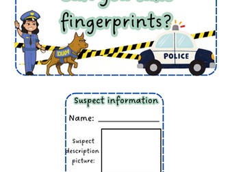 People who help us - Police finger print