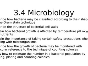Microbiology A-level lesson