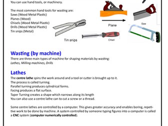 1.5&1.6 Technology and Design GCSE