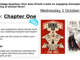 Animal Farm- Chapter One