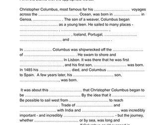 Christopher Columbus Biography