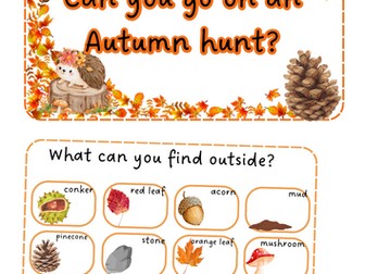 Autumn - Autumn walk hunt