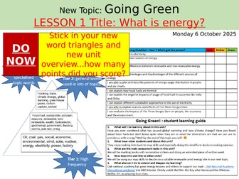 L1 How important is energy (Energy)