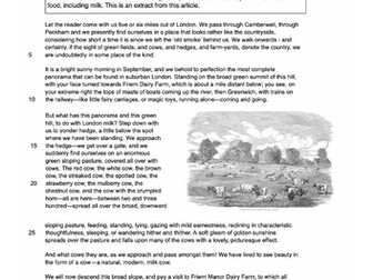 AQA GCSE Language Paper 2 (Farming) for 2026