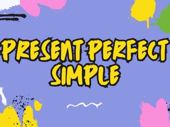 Present Perfect Simple