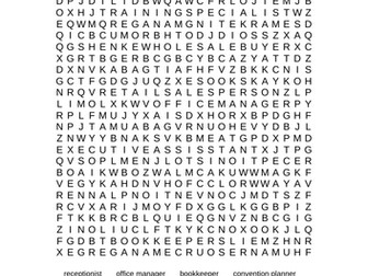 Business, Management and Administration Wordsearch