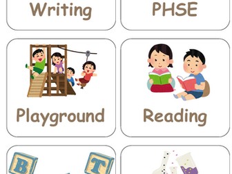 Visual Timetable for Classroom & Home | Printable Daily Routine Cards with Images