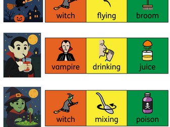 Halloween Colourful Semantics