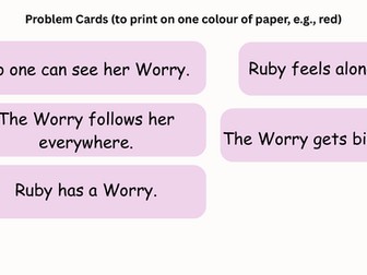 Ruby's Worry Lesson 3 - Early Year Literacy Lesson