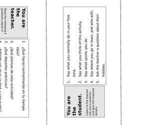 Toblerone Style Role-Play Template