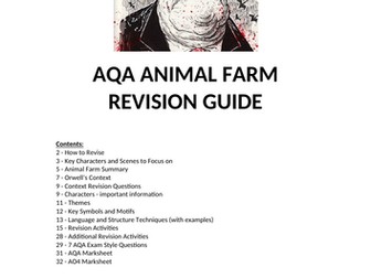 AQA Animal Farm Revision Guide
