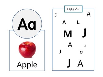 Complete ESL Phonics Pack – Letters A -I / Reading & Craft Activities