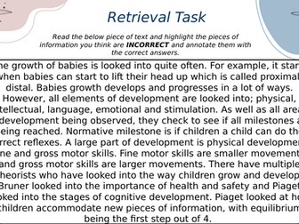 AAQ Early Childhood Development - Language Development