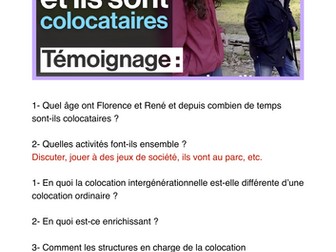 La colocation intergénérationnelle
