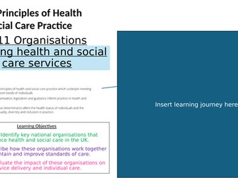 AAQ Health and Social Care 3.11 Organisations affecting HSC services