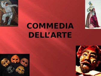 KS3 - Commedia Dell'Arte Unit