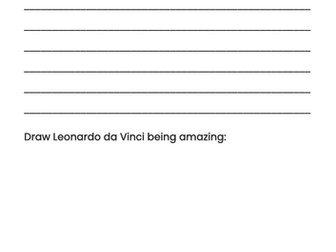 Leonardo da Vinci - comprehension activities - 5-7