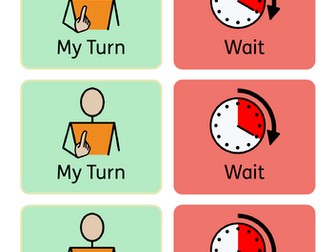 My Turn Wait Symbols