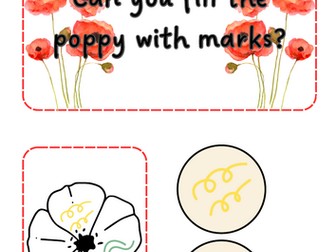 Remembrance Day - Mark making