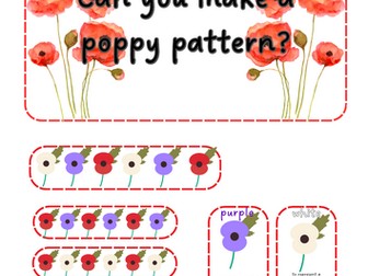 Remembrance Day - Poppy patterns