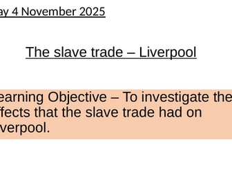 Y8 - The Slave Trade