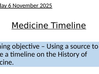 Y10 - History of Medicine - AQA Unit Award