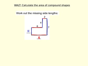 Area of compound shapes