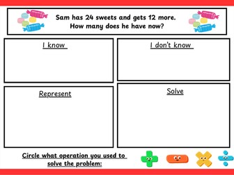 Addition word problem worksheets