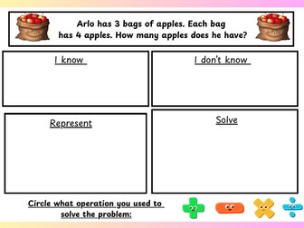 Multiplication word problems