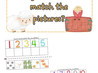 Nursery Rhymes - Count and match