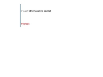 COMPLETE GCSE Speaking resource