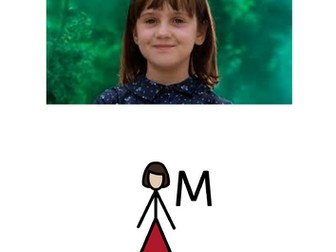 Matilda - Adapted using Widgit