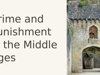 Medieval Crime and Punishment Slideshow Presentation