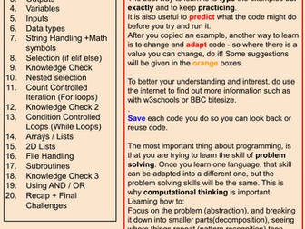 Python Self-Learning Help Guide