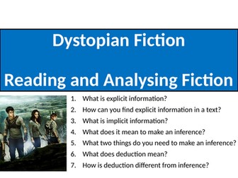 The Maze Runner - Reading and Analysing Fiction