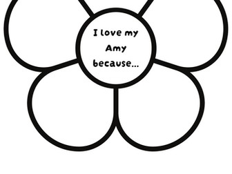 Mother's Day Card template