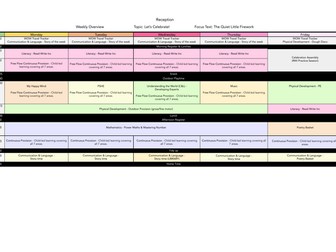 F2 Autumn 2 Timetable