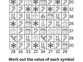 Christmas Values Activity