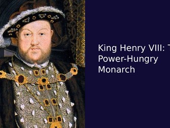 Henry VIII Slideshow Presentation