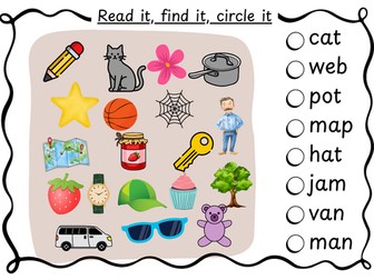 Read it, Find it, Circle It