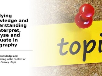 OS map analysis of coastal landform formation