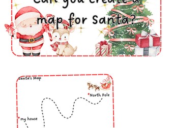 Christmas - Santa map